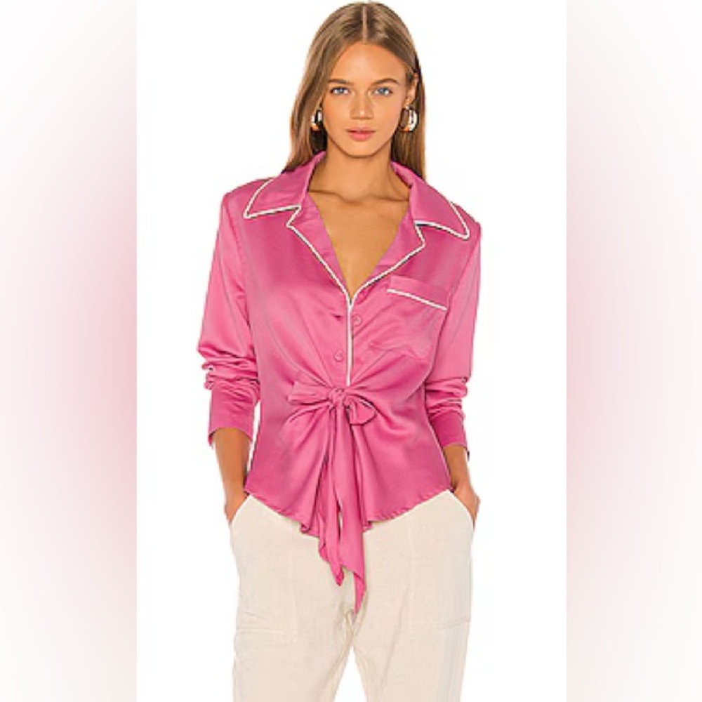 L’Academie - Eloise Top in Orchid - Size S